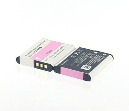 AGI 86236-Ionen 700 mAh 3,7 V Akku wiederaufladbar – Akkus (700 mAh,-Ionen (LiIon), 3,7 V, schwarz, weiß)