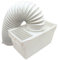 LAZER ELECTRICS Kit Universal de ventilación del Condensador con Manguera para Secadora para Interior White Knight Beko