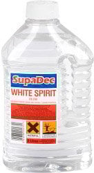 SupaDec White Spirit pour effiler Peinture, Brosse et utilisations de nettoyage général