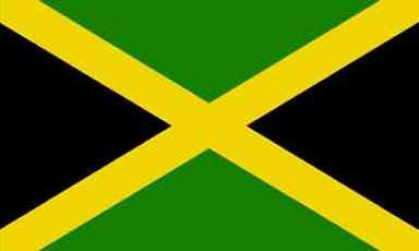 Drapeau de jamaïque 90 x 150 cm