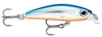 Rapala - Ultra Light Minnow Angelköder - Angelköder mit Spezieller Tauchschaufel - Süßwasser Spinnköder - Lauftiefe 0,6-0,9m - Fischköder 6cm, 4g - Hergestellt in Estland - Shad