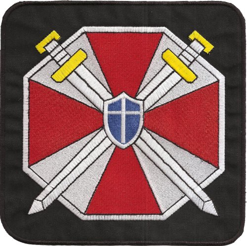 Resident Evil Original Soldier Umbrella Stars Police Aufnäher XXL BACKPATCH