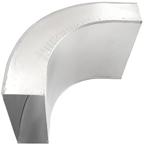 Intelmann Flachkanalbogen 140 mm senkrecht 90° für Flachkanal (100 140 180 220 300)