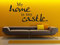 Klebeheld Wandtattoo My Home is My Castle (Farbe türkis/Größe 150x75cm)