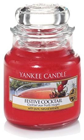 Yankee Candle Glaskerze, klein, Festive Cocktail