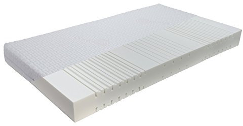 FMP Matratzenmanufaktur orthopädische 7 Zonen Kaltschaummatratze RG 50 Sensitive-Pure Medipurbezug Härte: H2 (bis max. 85kg) Gr. 140x200 cm