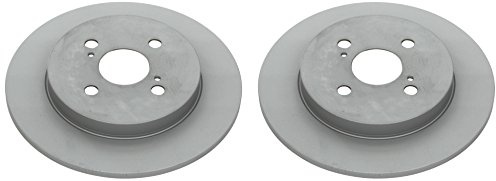 ATE 2x Bremsscheibe Hinterachse Voll 24.0109-0156.1 Voll, Kompatibel mit: ASTON MARTIN CYGNET, TOYOTA IQ, YARIS