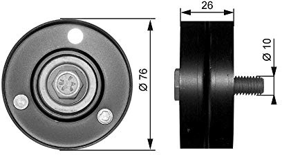 GATES DriveAlign Tensioner T36083