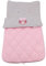 Minene Fußsack mit Eule (Rosa)