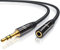 CSL Aux Kabel 3.5mm Audio Kabel 2m Klinkenkabel Verlängerung 3,5mm Audiokabel für Smartphones Apple iPhone iPad Tablets Auto Kopfhörer Echo Dot KFZ Stereoanlagen MP3 Player