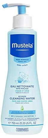 Mustela PN EAU NETTOYANTE SANS RINCAGE 750 ML/PN REINIGEND WATER ZONDER SPOELEN 750 ML
