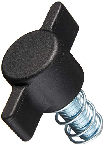 Rock N Roller 3/8 Flügelmuttern mit Federn 2er Set (Ersatzteile für Werkstattwagen, kompatibel mit Allen Modellen), Schwarz