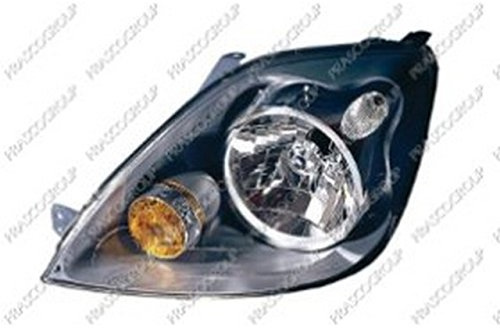 Prasco - FD3424804 - Ford - Fiesta Mk V - Mod. 01/06-09/08 - Scheinwerfer Links-H4-Mit Lwr-Mit Motor