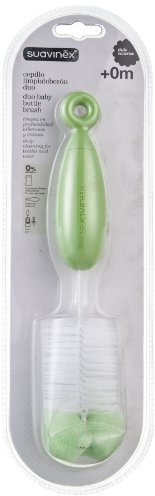 Suavinex - Cepillo Limpia Biberones Duo 0M+