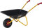 Rolly Toys - Metal Wheelbarrow with CAT / Caterpillar Brand - Black & Yellow