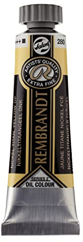 huile Tarensu peint Rembrandt nickel titane jaune T0103-280-2 profonde 15ml (5 No.)