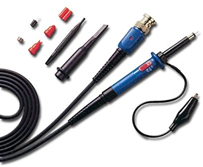 PeakTech BNC Oszilloskop- Tastkopf 100 MHz mit Zubehör, 1:1-10:1, 1 Stück, P TK-100