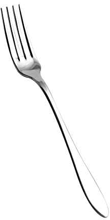 Salvinelli Galileo 4 Dents Fourchette de Service, en Acier Inoxydable, 3 mm