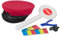 VEDES Großhandel GmbH - Ware 80401868 Schaffner-Spielset, 5 teilig, Rot