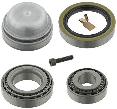 febi bilstein 08838 Radlagersatz mit Anbaumaterial, 1 Stück | Kompatibel mit: MERCEDES-BENZ 123 Coupe, 123 Stufenheck, 123 T-Model, S-CLASS, S-CLASS, S-CLASS Coupe