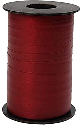 Creativ Company 250-Piece Gift Ribbon, Dark Red