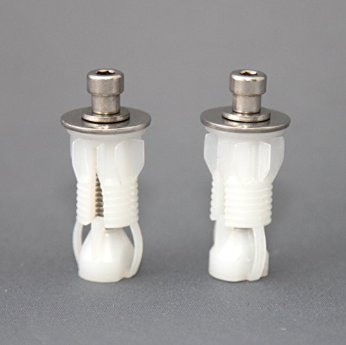 Roca Pair of WC Toilet Seat Fixing Pegs for Soft Close Hinges