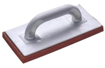 Toolland Fliesenwaschbrett, Kunststoff, schwarze Schwammauflage