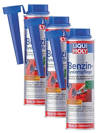 3x Liqui Moly Petrol System Treatment Fuel Additive 300ml 5108
