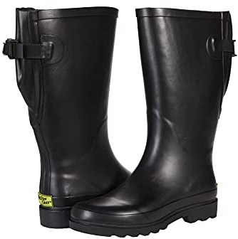 Western Chief Waterproof Printed Wide Calf Rain Boot Black 8 M
