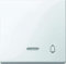 Merten 435819 Wippe mit Kontrollfenster und Aufdruck Klingel, polarweiß glänzend, System M
