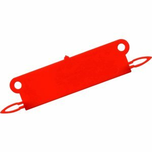 Laurel Abheftstreifen XXL 80mm Kunststoff VE=25 Stück rot