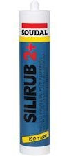 Soudal – Silicone neutro silirub 2+, bianco