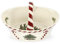 Spode Weihnachtsbaumkorb mit Pfefferminzgriff