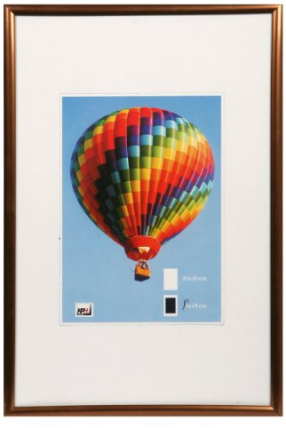 *** New Lifestyle Kunststoff Bilderrahmen ***: Farbe: Bronze | Format: 21x29,7 (DIN A4)