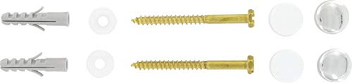 Fischer - Cheville pour fixation WC au sol Ø 4 x 80 mm
