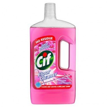 6 X CIF FLOOR CLEANER WILD ORCHID 1LIT.1LT | 6 PACK BUNDLE