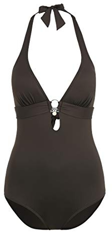 s.Oliver RED LABEL Damen Badeanzug braun 38 (M) C/D