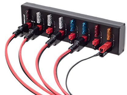 WINDCAMP AP-8 8 Port 40A Connector Power Splitter Distributor Source Strip 8 Output