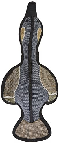 Happy Pet Mad About Pets Country Game Goose Dog Toy Strong Tough Squeaky Fun Interactive Playing Catch Fetch Lightweight Tugging Pulling for All Breeds