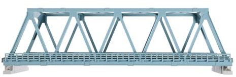 Kato 20-436 Double Track Truss Girder Bridge 248mm Light Blue