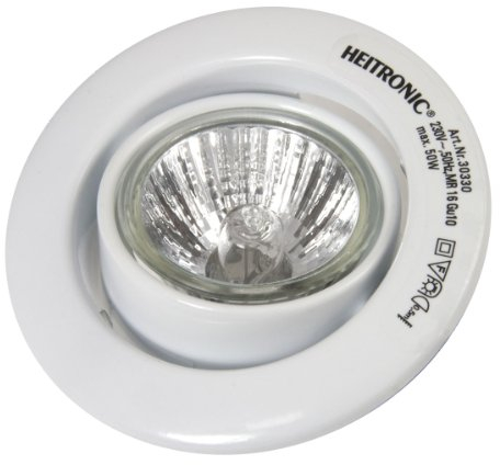 HEITRONIC EINBAUSTRAHLER 3ER SET GU10 3x50W WEISS