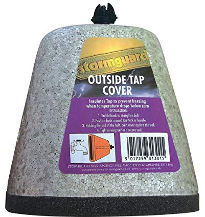 Outside Tap Cover Insulator Against Freezing