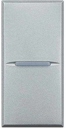 Pulsante Axolute chiaro - HC4005 - assiale 1P 10A NO 250V a.c
