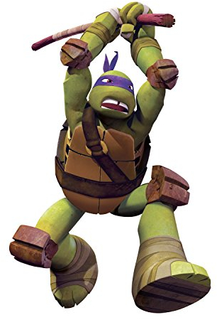 RoomMates Wandsticker Kinderzimmer – Teenage Mutant Ninja Turtles Donatello