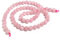 Grade A Natural Rose Quartz Gemstone Round Beads - Pink, 6mm Smooth Rounds - Strand of 60+ - Authentic Brazilian Stones for Jewellery Making, 0.8mm Hole