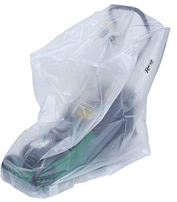 Ribimex PRH09063X56 Telone per Rasaerba, 63x56 cm, Altezza 114 cm, Bianco