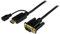 StarTech.com Câble adaptateur HDMI vers VGA de 3 m - Convertisseur actif HDMI vers HD15 - M/M - 1920x1200 / 1080p - Noir (HD2VGAMM10)