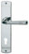Alpertec 32700703 Sale-LS Messing Chrom PZ Drückergarnitur Türdrücker Türbeschläge Neu, Wohnungseingangstüren beidseitig Drücker