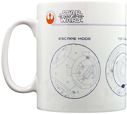 Pyramid International Taza Star Wars Episode VII BB8 Sketch, cerámica, Multicolor, Unico