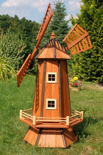 Große Windmühle 1,30 m ++imprägniert u. kugelgelagert++